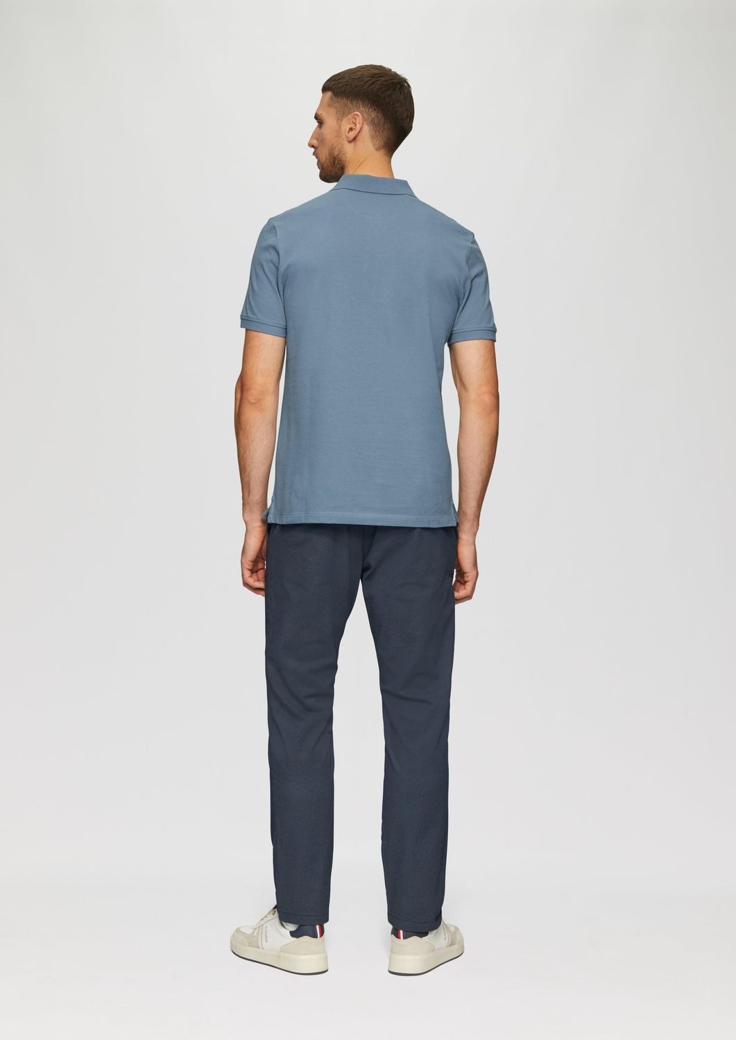 s.Oliver Poloshirt Poloshirt Kragen, Knopfleiste, kurzarm