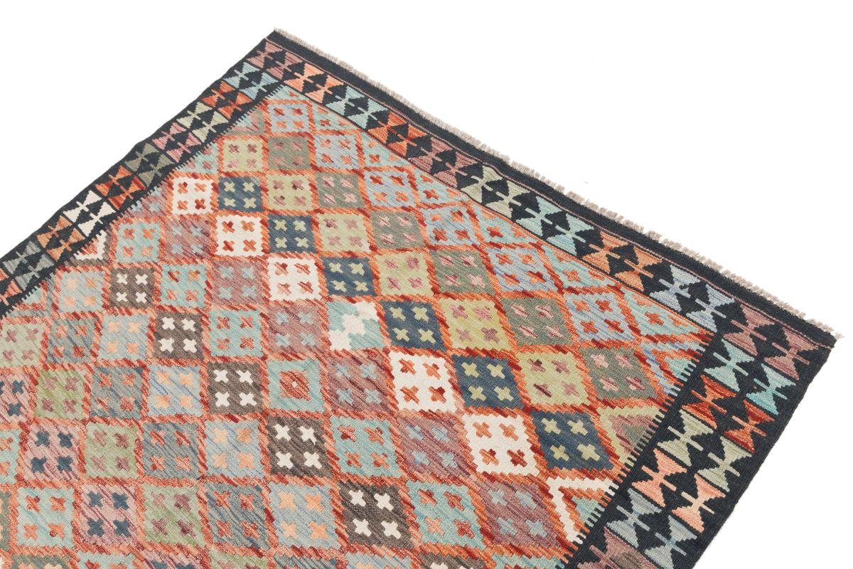 Orientteppich, Handgewebter Afghan Höhe: rechteckig, mm 3 Nain Kelim 155x193 Trading, Orientteppich