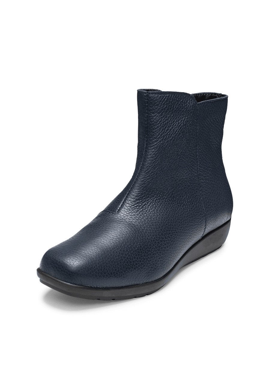 Otto Vitaform Hirschleder Damenschuhe Vitaform Stiefeletten Blau