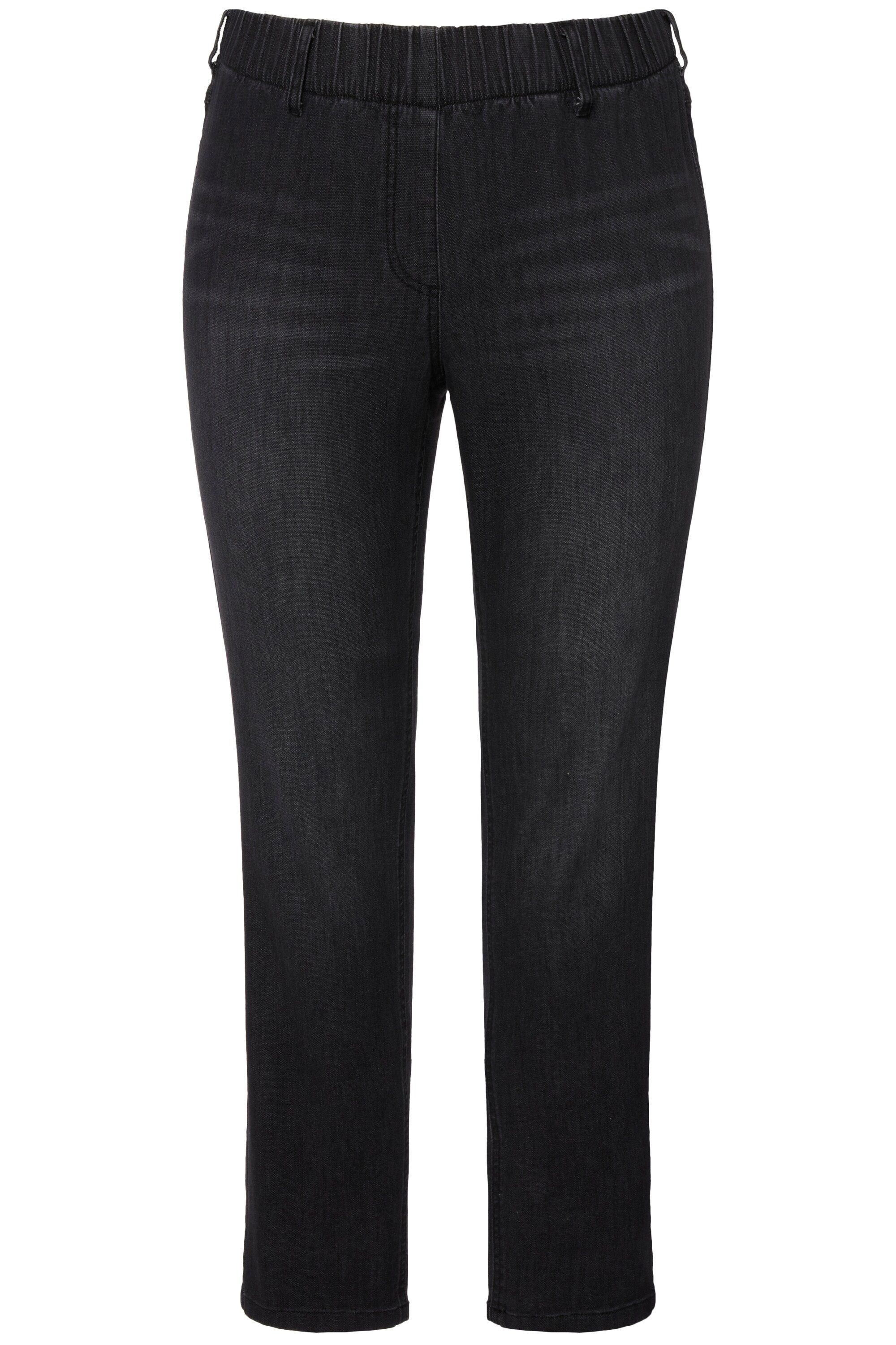 Ulla Popken Jeggings Jeggings Sienna schmales Bein Elastikbund günstig online kaufen