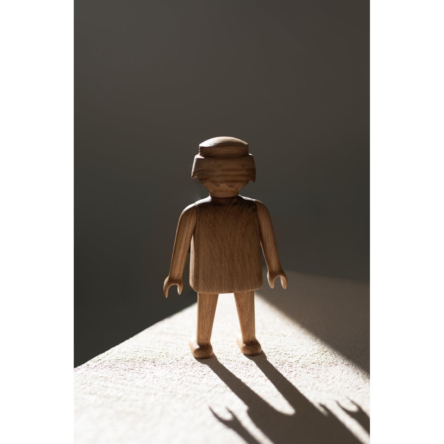 Boyhood Skulptur boyhood Holzskulptur Playmobil Oak (H 17cm) günstig online kaufen