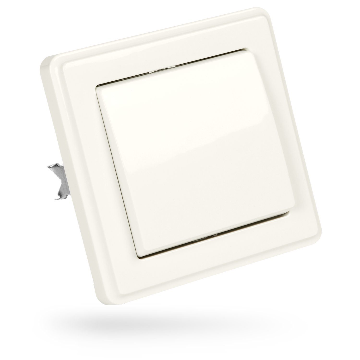 - greate. (1-St) Unterputzschalter Schalter Unterputz Lichtschalter Wechselschalter ABSINA Lichtschalter