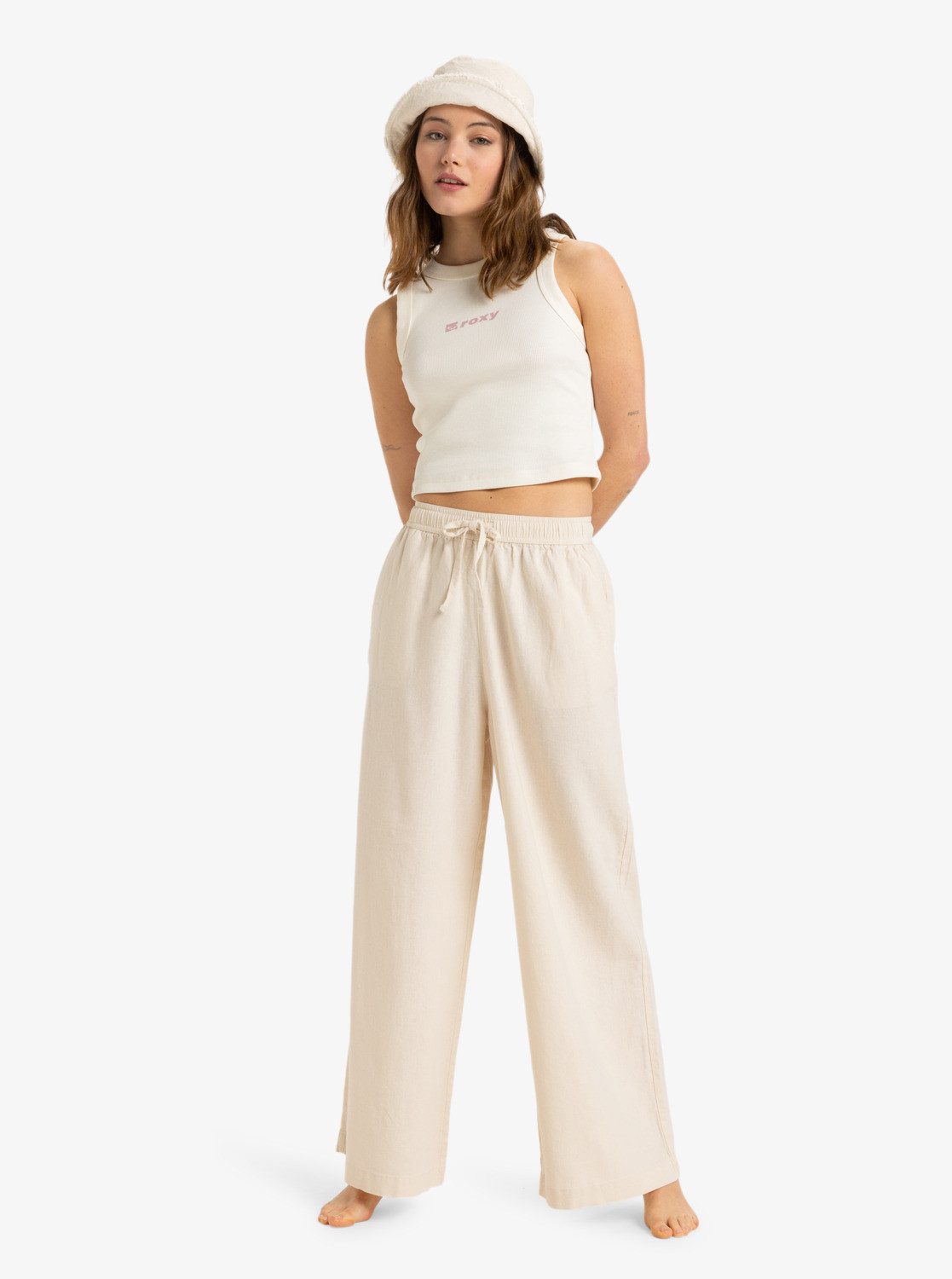 Roxy Leinenhose ROXY Leinenhose Lekeito Break günstig online kaufen