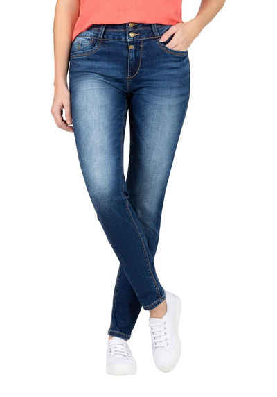 TIMEZONE Slim-fit-Jeans Slim Fit Джинси Hose Stretch Denim Pants ENYATZ 6588 in Blau-2