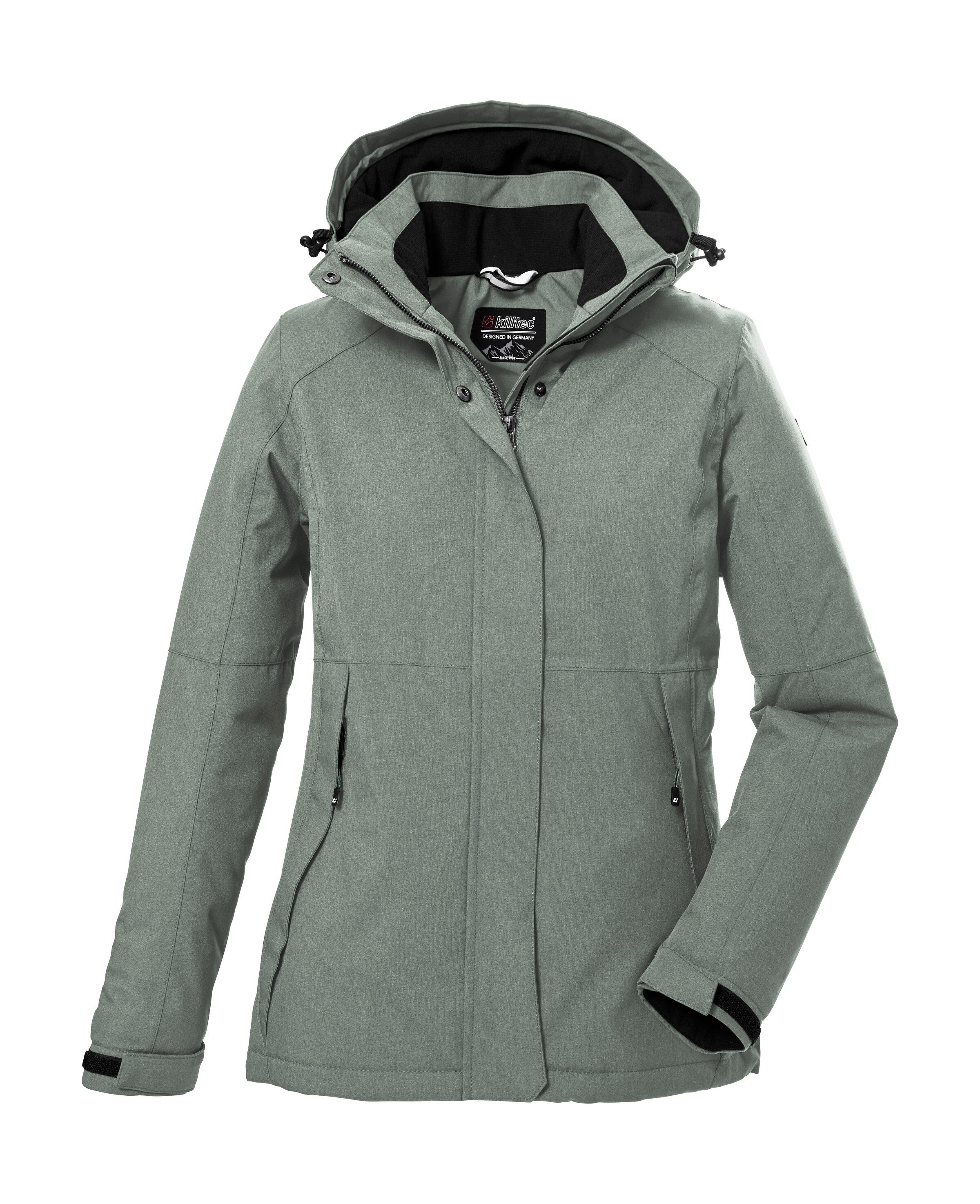 Killtec Outdoorjacke KOW 37 WMN JCKT Wasserdichte Damen Funktionsjacke mit abnehmbarer Kapuze
