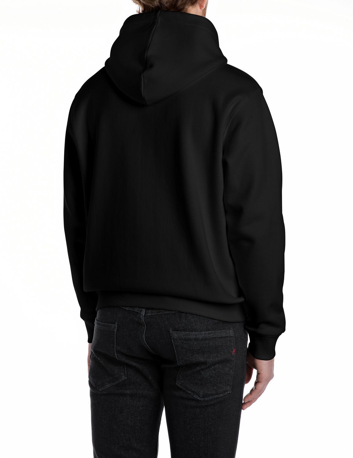 Replay Kapuzensweatshirt mit großem Markenprint vorn günstig online kaufen