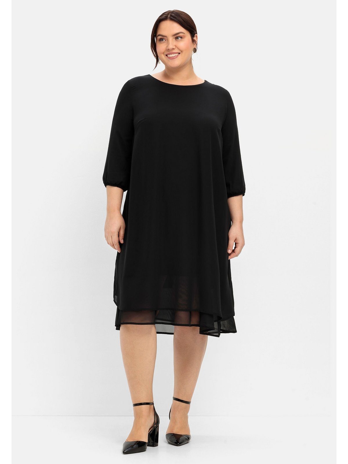 Chiffonkleid Große Größen
