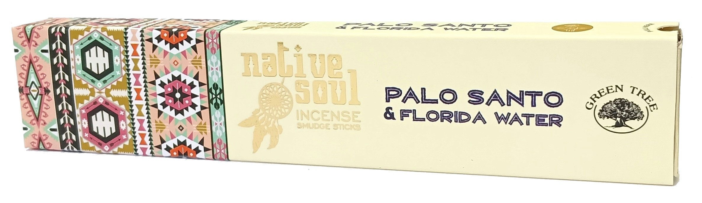 Green Tree Räucherstäbchen Green Tree Native Soul Incense "Palo Santo & Florida Water" 15gr.