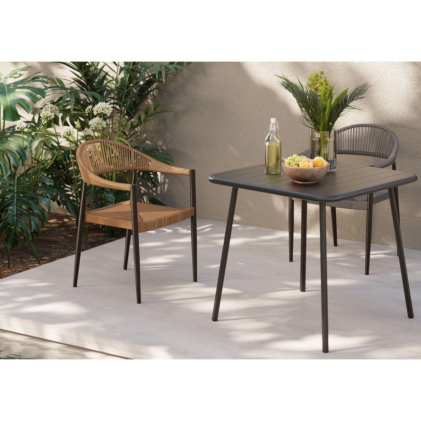 Kare Design Gartenstuhl Palma