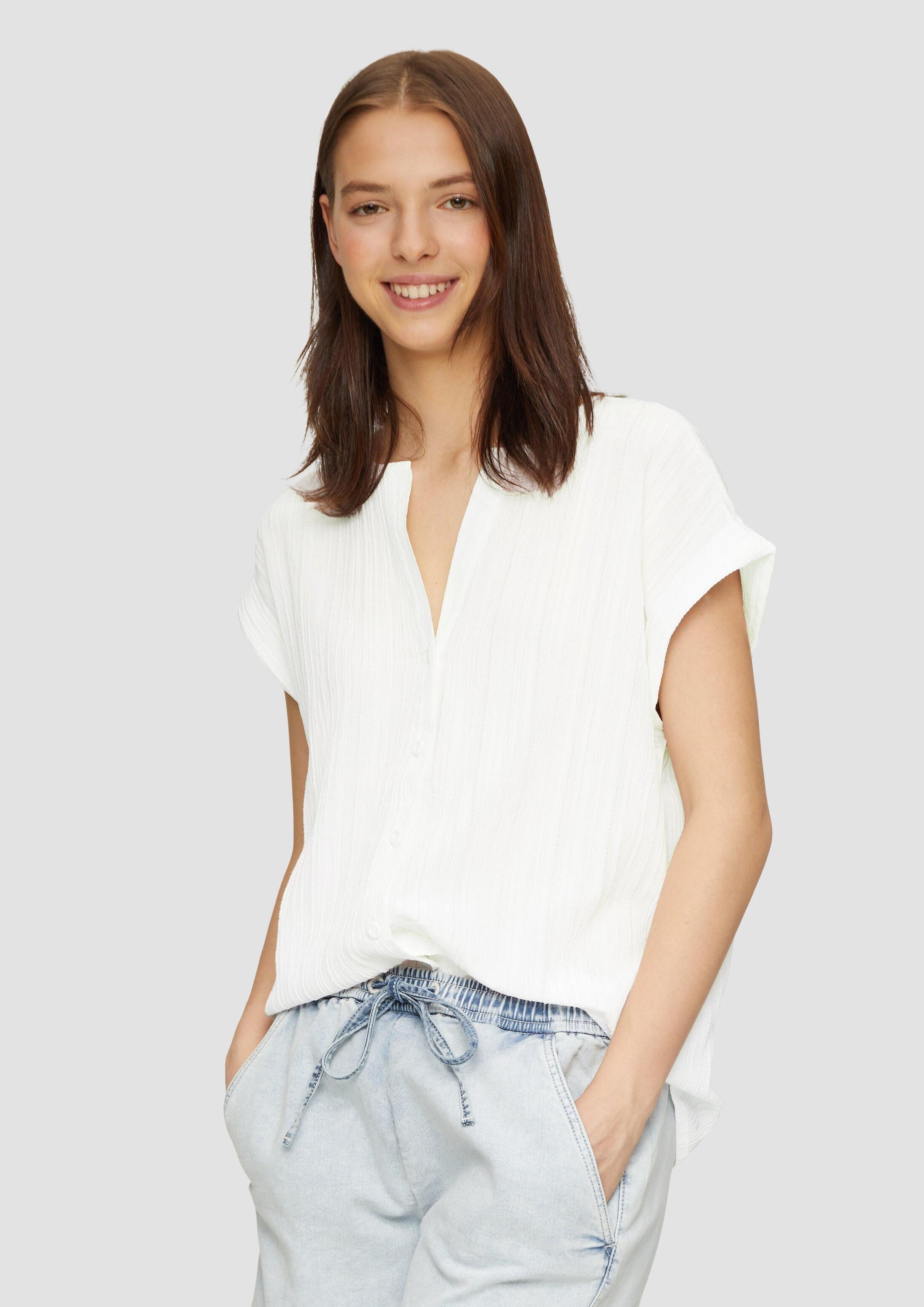 Kurzarmbluse Bluse
