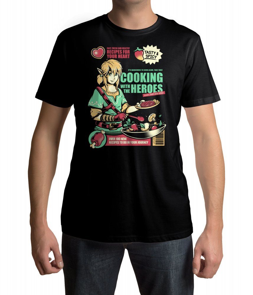 Lootchest T-Shirt Cooking with the Heroes