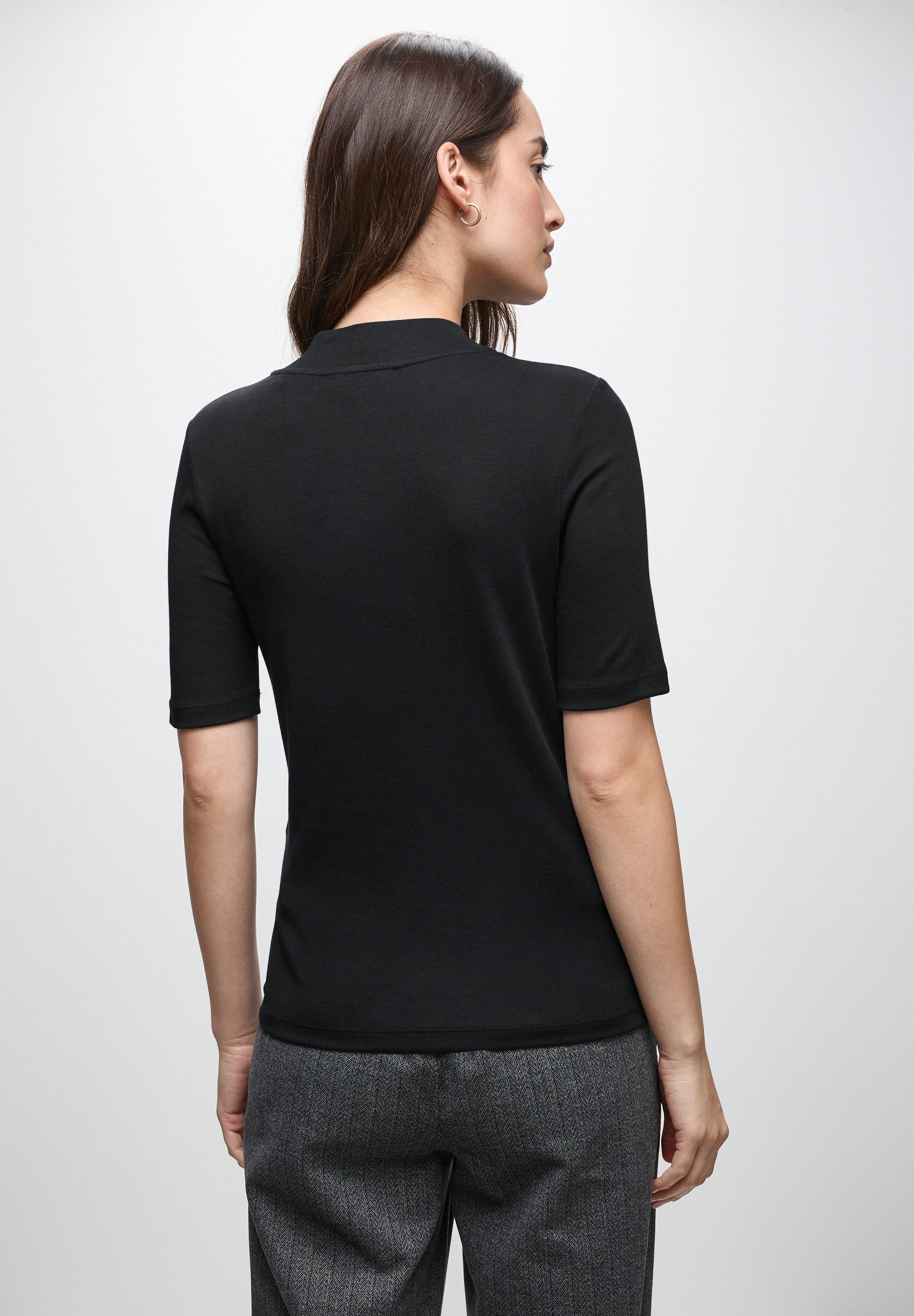 STREET ONE T-Shirt im soften Baumwoll-Mix günstig online kaufen