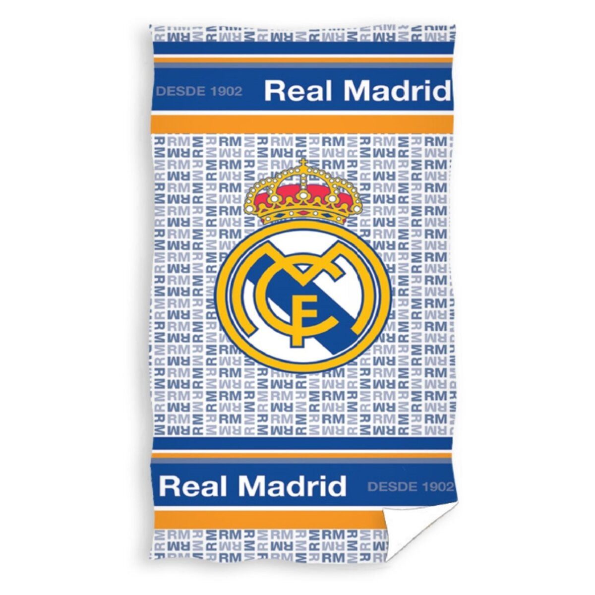 Real Madrid Банные полотенца Real Madrid Handtuch Strandtuch 140x70 cm, 100% Polyester (1-St)