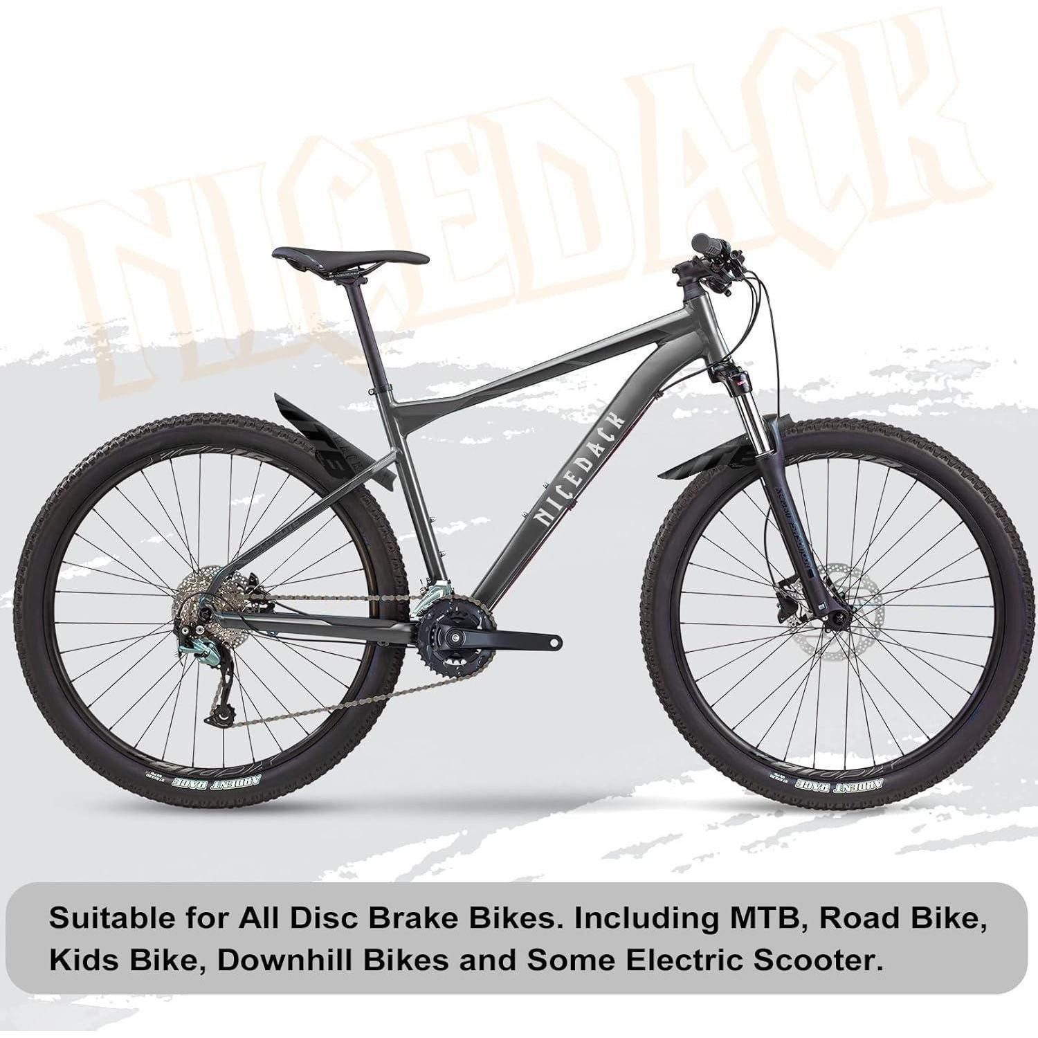 LuxusKollektion Schutzblech Schutzbleche Mountainbike 20 29 Zoll nicht zutreffend Schwarz-4 Stück