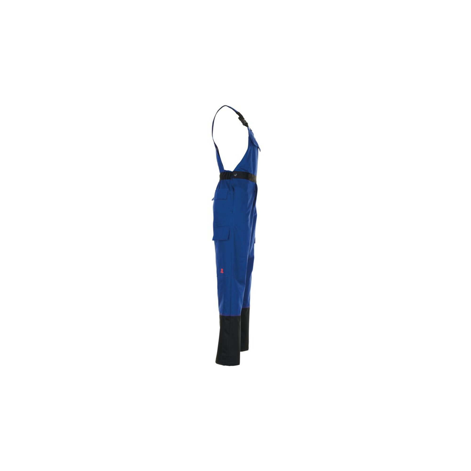 Planam 3/4-Hose Planam Latzhose Weld Shield kornblau/schwarz 50