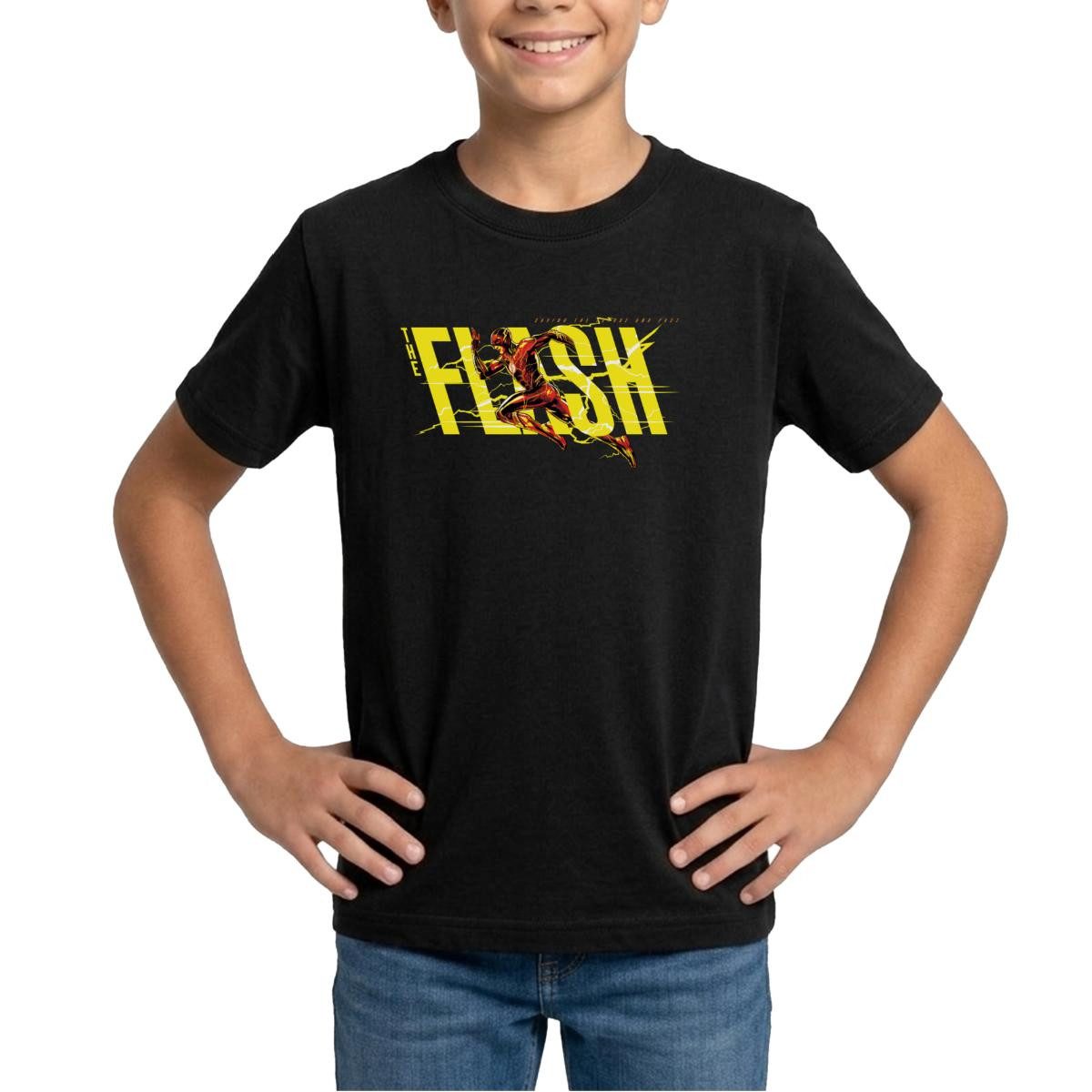 T-Shirt The Flash Speedster Mit Logo Teenager T-Shirt