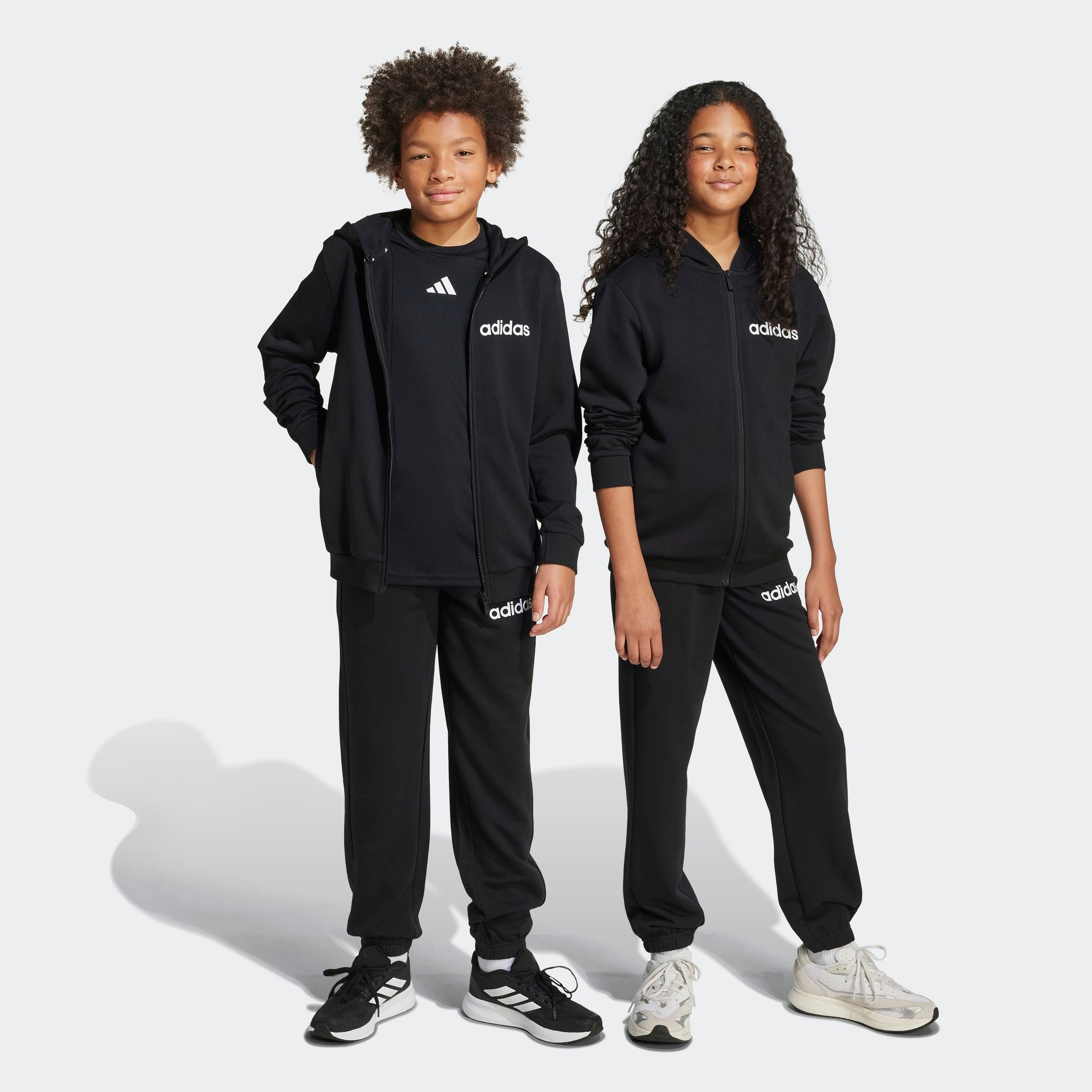 adidas Sportswear Trainingsanzug J LIN FT TS 220 (2-tlg)