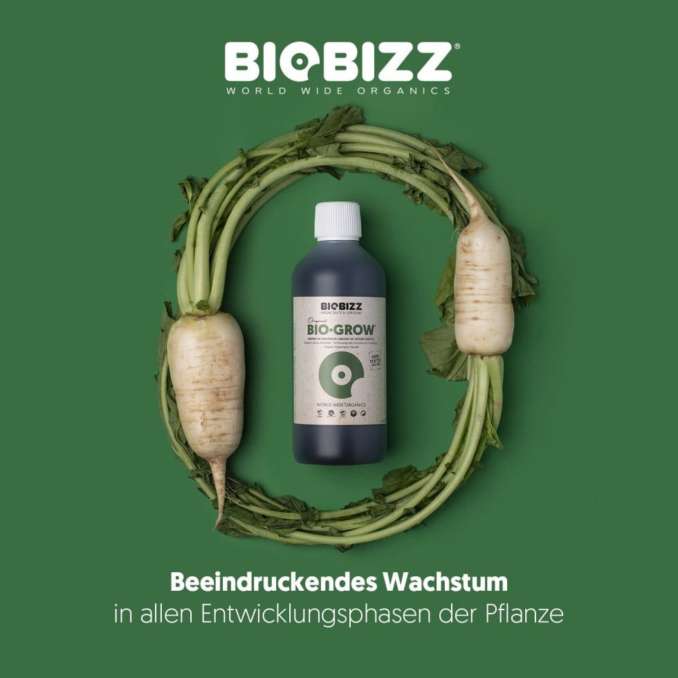 Biobizz Pflanzendünger BioBizz Grow Dünger Bio-Grow 1 L – Bild 5 von 5