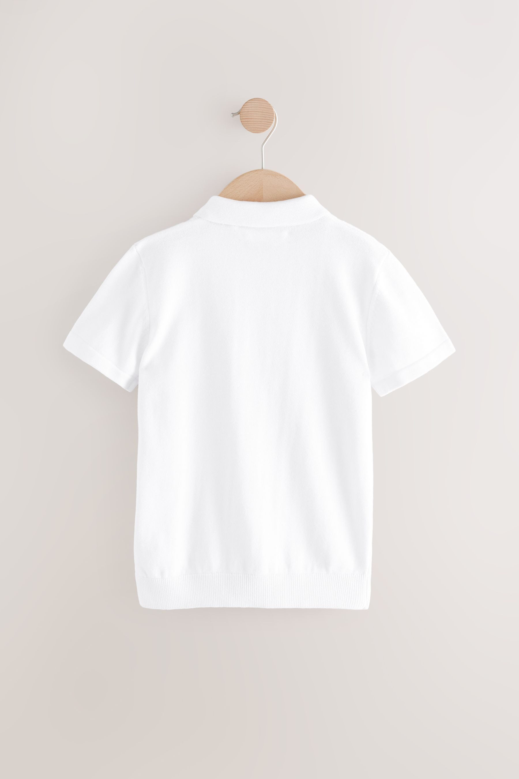 Next Polokragenpullover Strick-Poloshirt mit RV-Kragen (1-tlg) günstig online kaufen