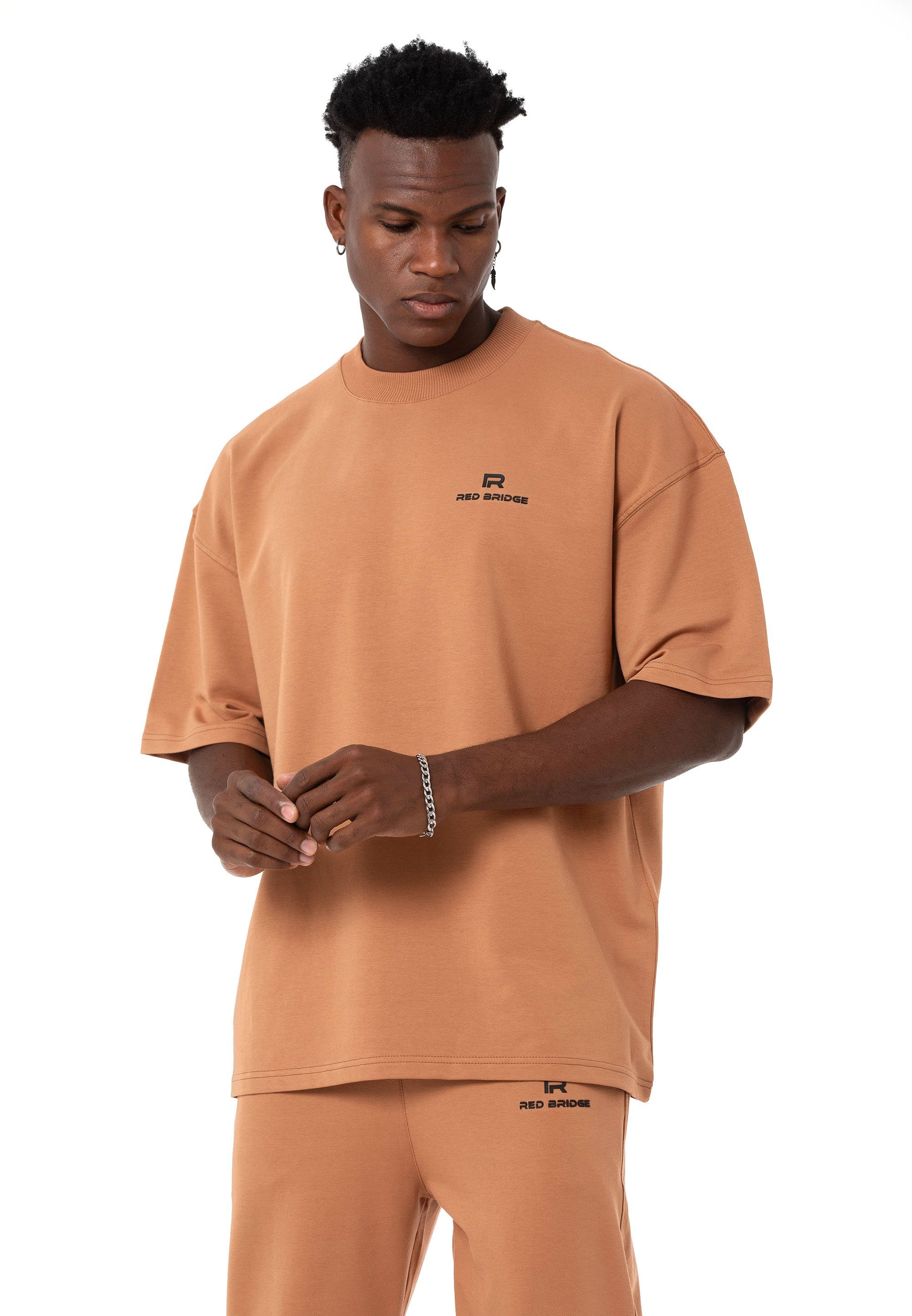 RedBridge Jogginganzug - Oversized-Sweatset - Zweiteiler mit T-Shirt & Hose (Set, 2-tlg) – Bild 4 von 5