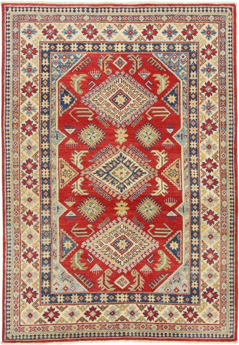 Orientteppich Kazak 119x170 Handgeknüpfter Orientteppich, Nain Trading, rechteckig, Höhe: 5 mm
