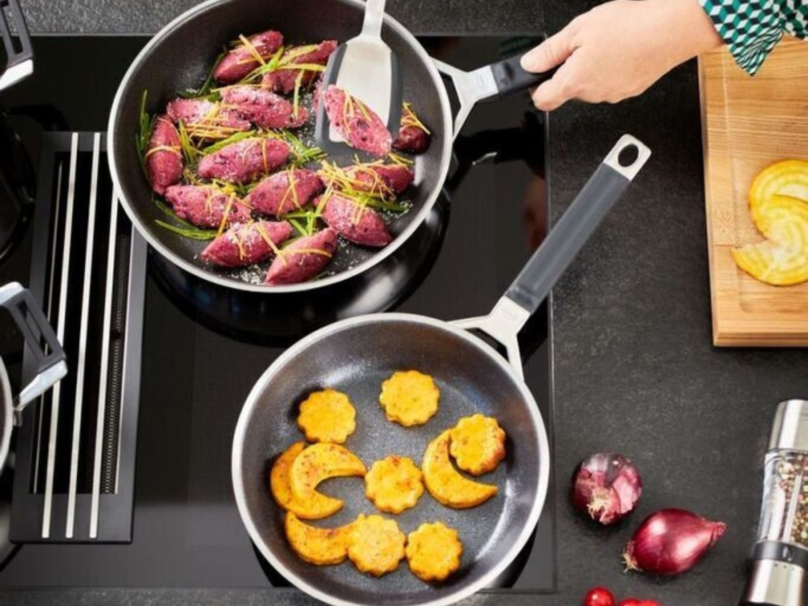 RÖSLE Pfannen-Set Silence®Pro Pfannen-Set 3tlg. 24, 28 & 32 cm