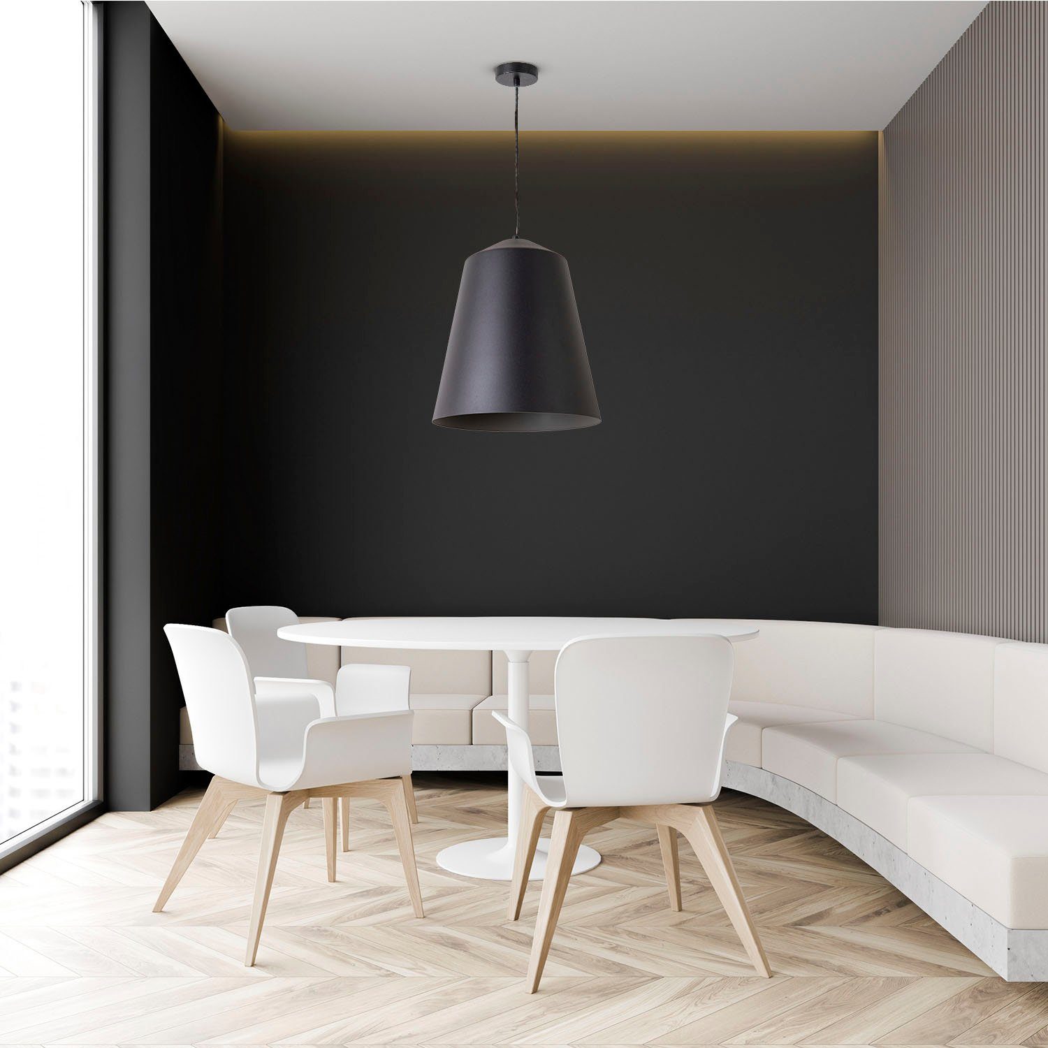 Industrial Pulverbeschichtet Wohnzimmer Paco Deckenleuchte JACKSON, ohne Leuchtmittel, Arbeitszimmer Design Home E27