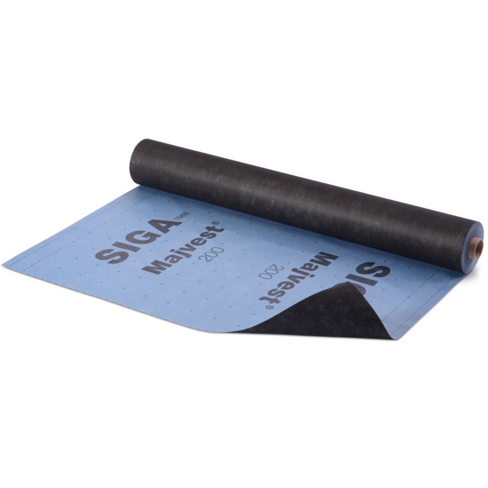 Siga Unterspannbahn Siga Majvest 200 Schalungsbahn 1,5 x 50 m, Fassadenbahn