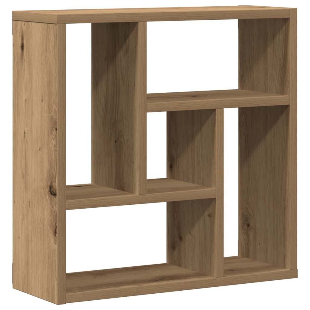 vidaXL Regal Wandregal Artisan-Eiche 45x16x45 cm Holzwerkstoff, 1-tlg.