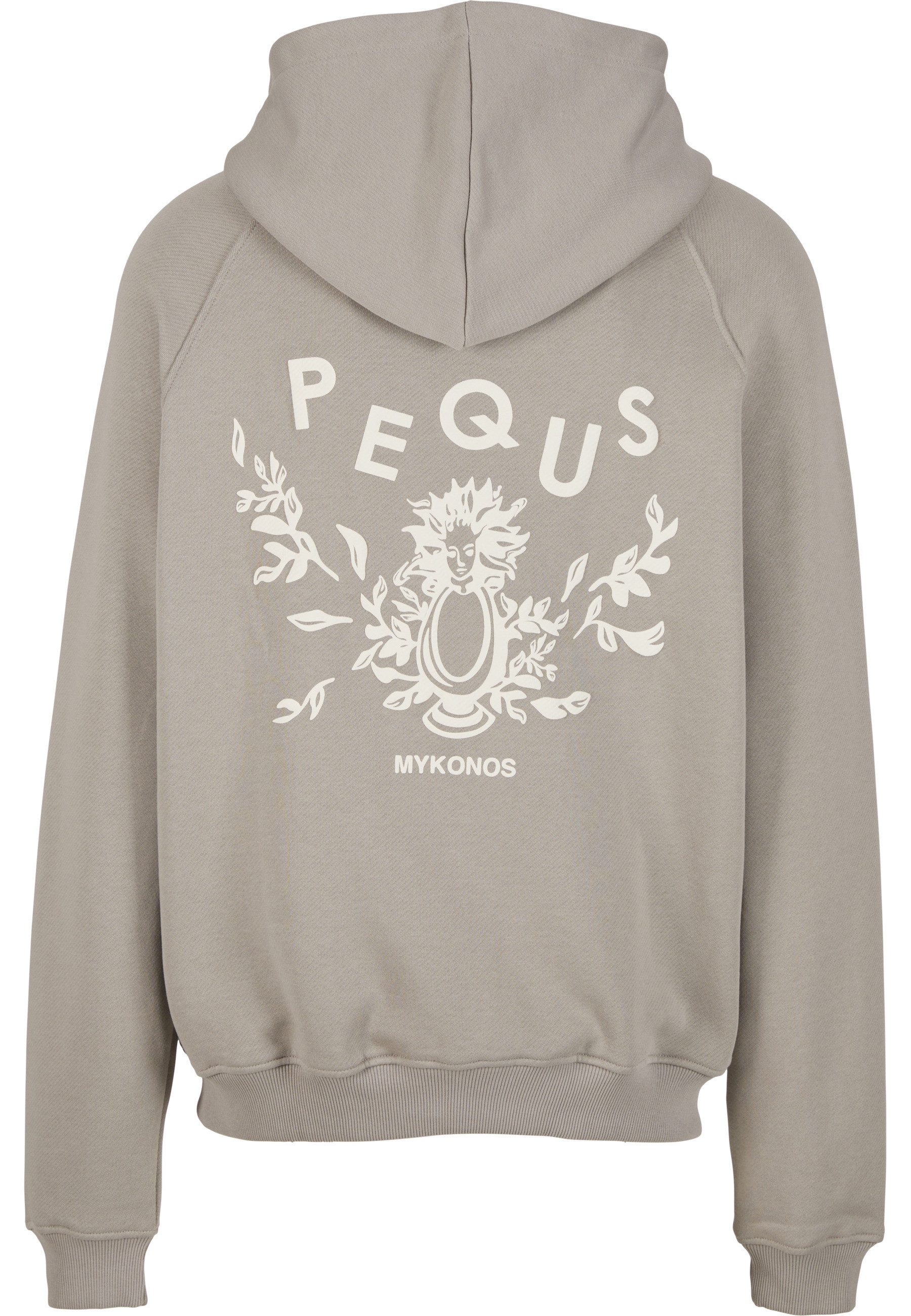 PEQUS Kapuzenpullover PEQUS PEQUS Mykonos Graphic Zip-Hoodie (1-tlg)