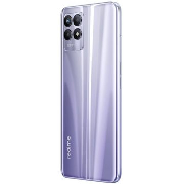 Realme 8i 128 GB / 4 GB - Smartphone - space purple Smartphone (6,6 Zoll, 128 GB Speicherplatz, 50 MP Kamera)