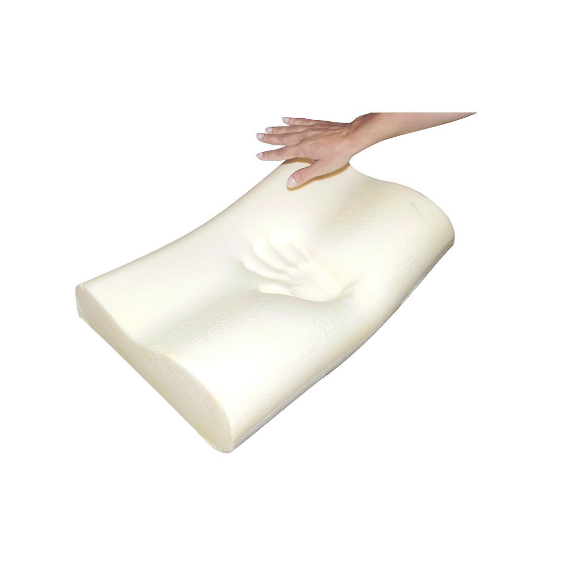 Kopfkissen Total Support Pillow Nackenstützkissen mit Memory Effekt,  Restform®, Füllung: 100 % Polyurethan, Bezug: 1, Seitenschläfer,  Rückenschläfer, Bauchschläfer, 1-tlg., Memory Foam Technology