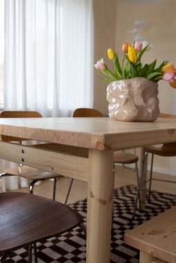 Karup Design Esstisch PACE DINING TABLE, aus FSC-zertifiziertem Kiefernholz, Größe 150 x 75 cm.