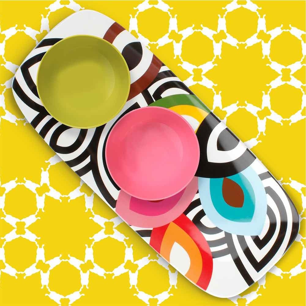 CORKCICLE. Servierplatte Große rechteckige Servierplatte