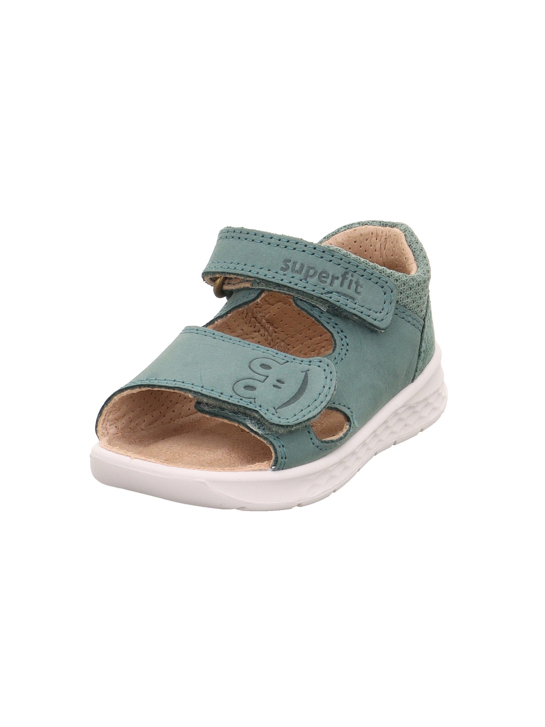 Superfit LAGOON WMS: mittel Sandale Sommerschuh mit 2 Klettriemchen, Größenschablone zum Download