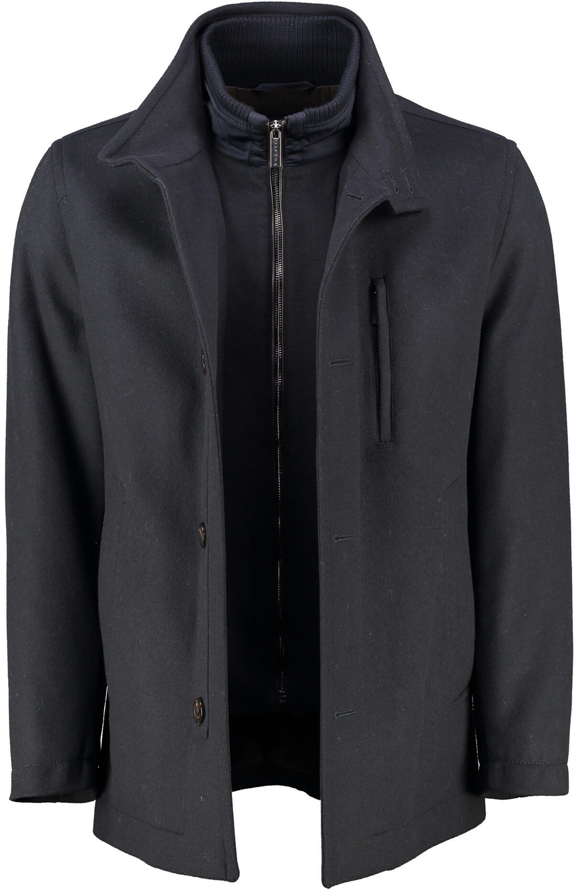 bugatti Wolljacke BUGATTI Wolljacke marine