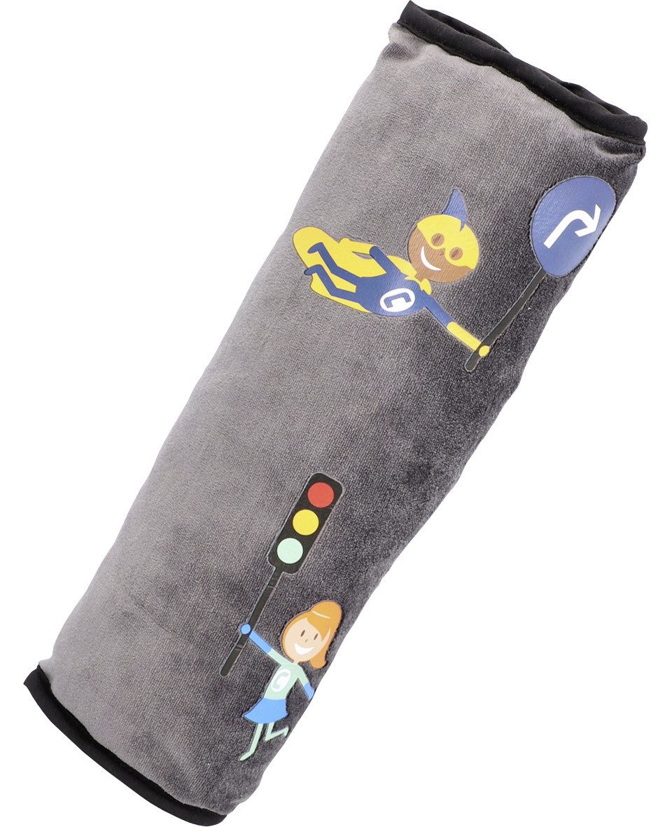 Gurtpolster Cartrend Kids Gurtkissen grau