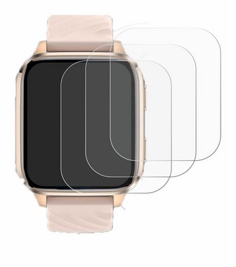 Savvies Schutzfolie für Ibetter Smartwatch 1.85", Displayschutzfolie, 18 Stück, Folie klar