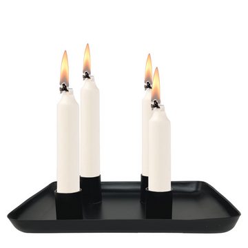 FTWdesign Kerzenhalter Magnetischer Kerzenhalter mit vier einzelnen Elementen