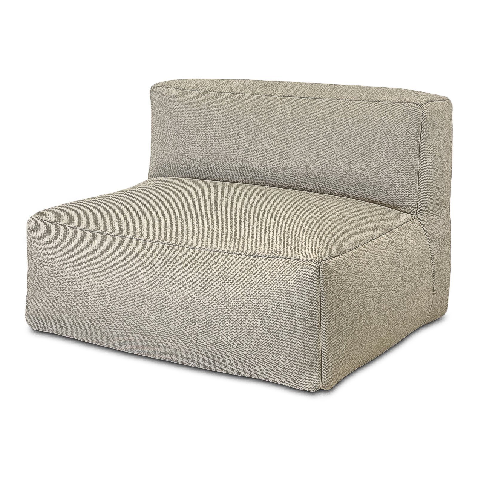 osoltus Gartenlounge-Set osoltus Premium Modular Sitzelement Axroma Olefin taupe beige
