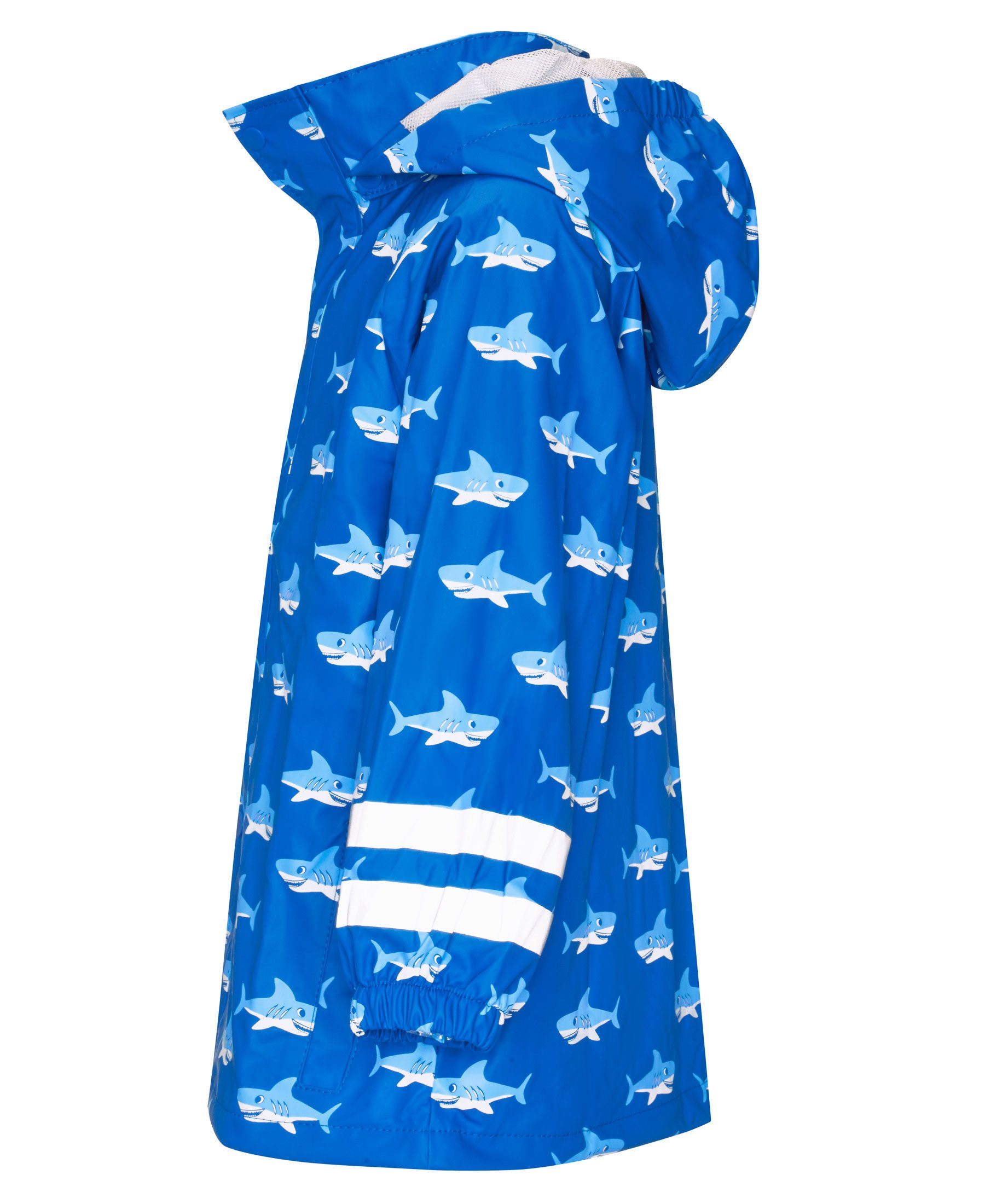 Playshoes Regenjacke Regen-Jacke Hai allover