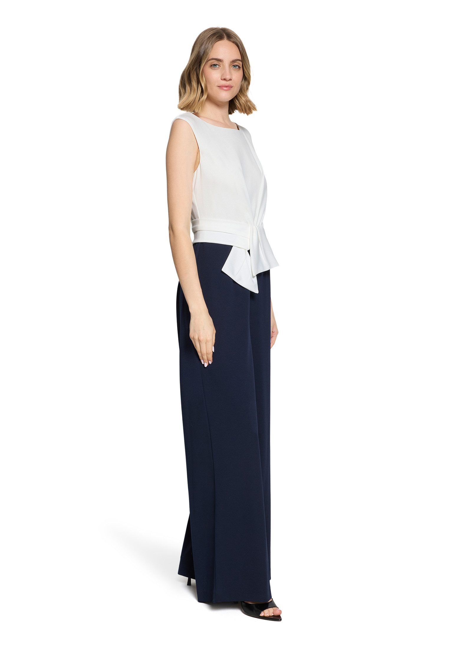 Vera Mont Overall Damen mit weitem Bein (1-tlg) Bunddetail