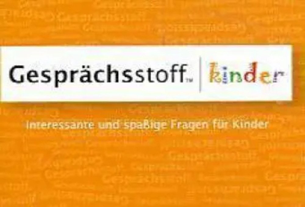 Spiel Gesprächsstoff, Kinder (Kinderspiel)