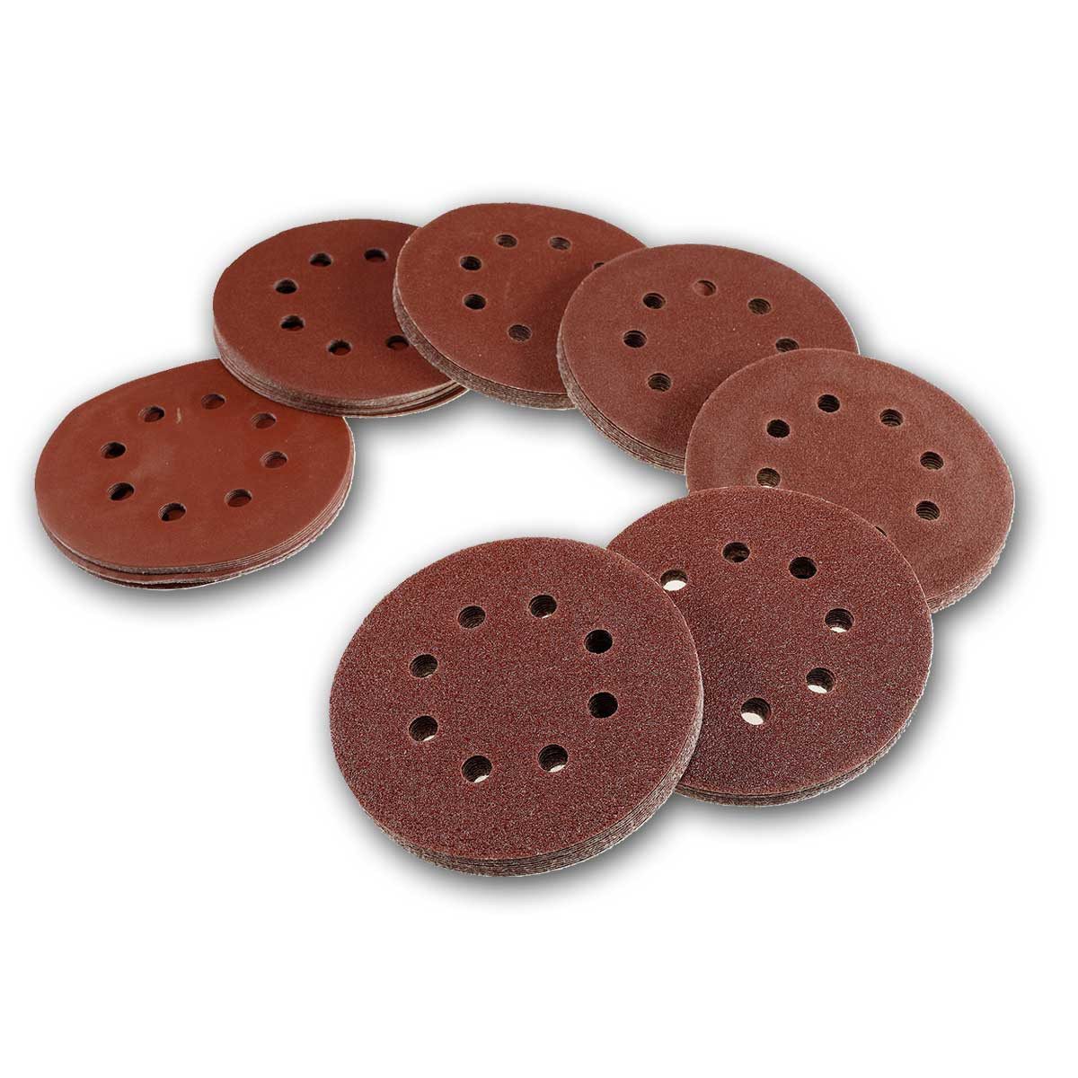 ChiliTec Schleifscheibe Schleifscheiben Ø125mm "Pro-XL", 70er Pack