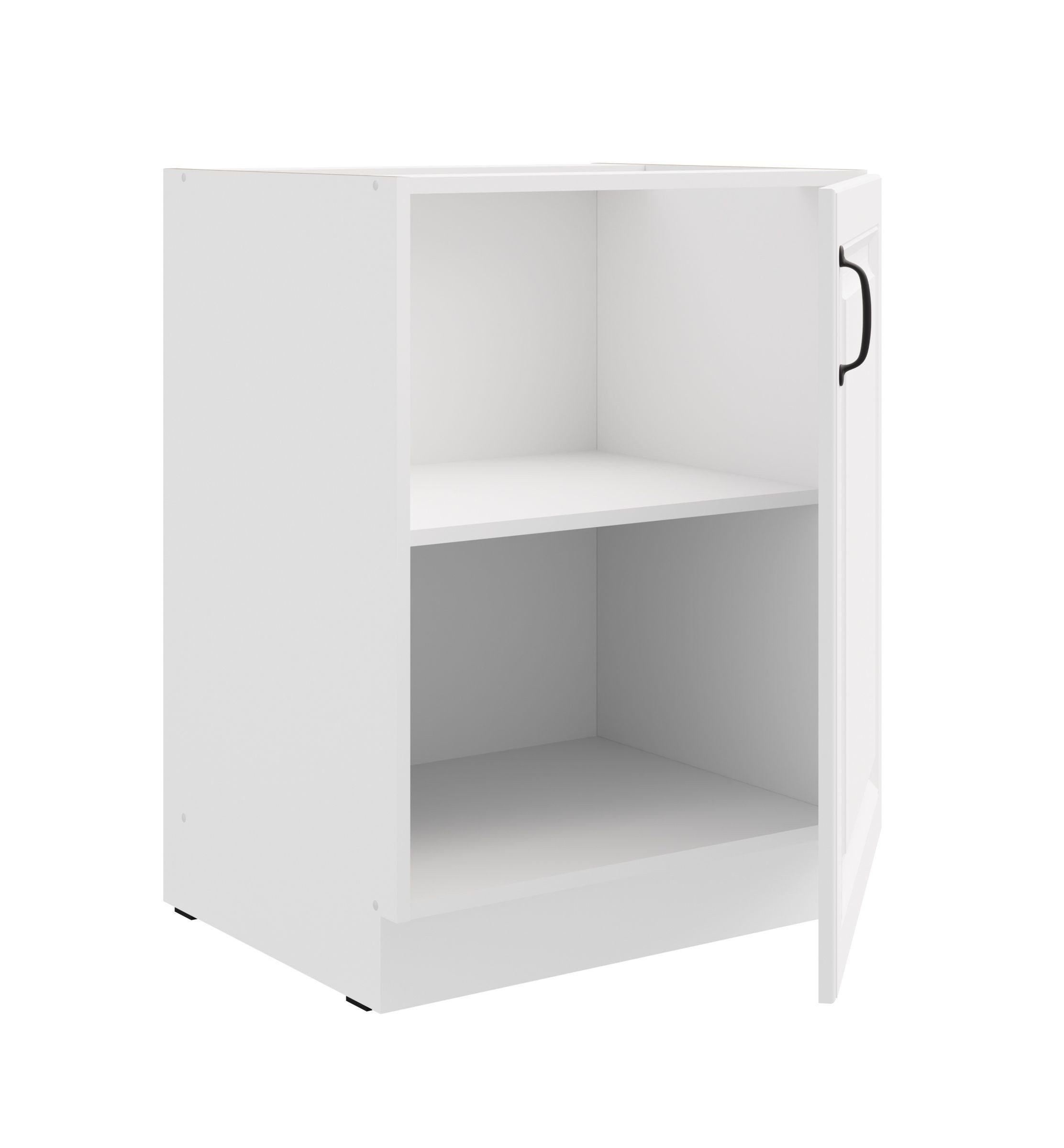 Küchen-Preisbombe Unterschrank 60 cm Küche Stilo Weiß Küchenzeile Küchenblo günstig online kaufen