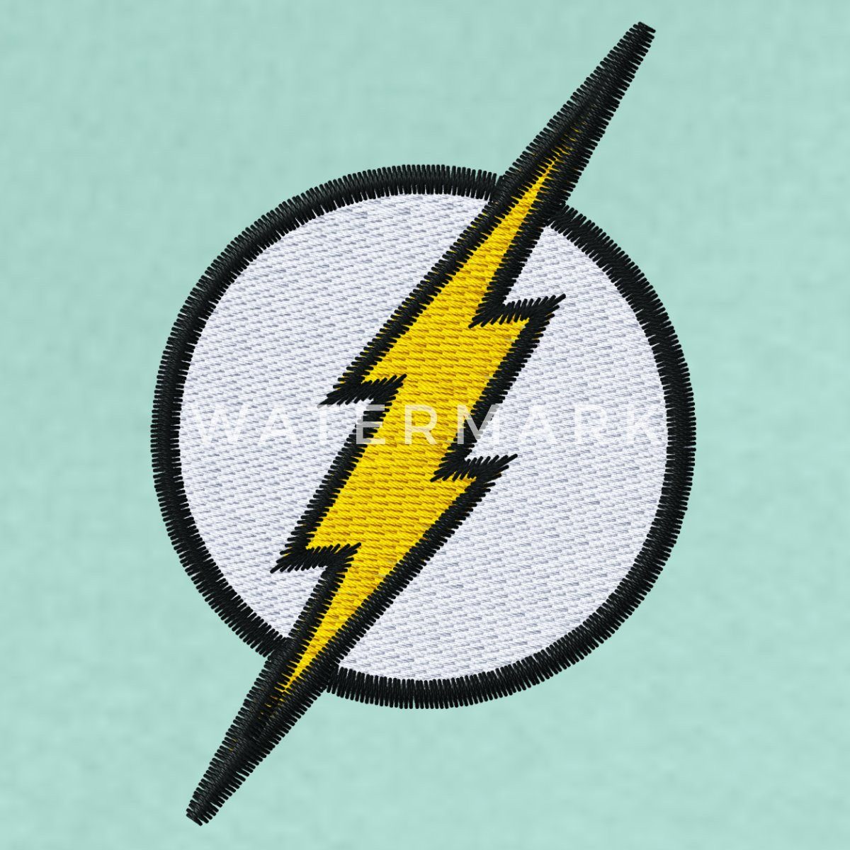 Spreadshirt Hoodie The Flash Blitz-Symbol Als Stickmotiv Damen Premium Hoodie (1-tlg)