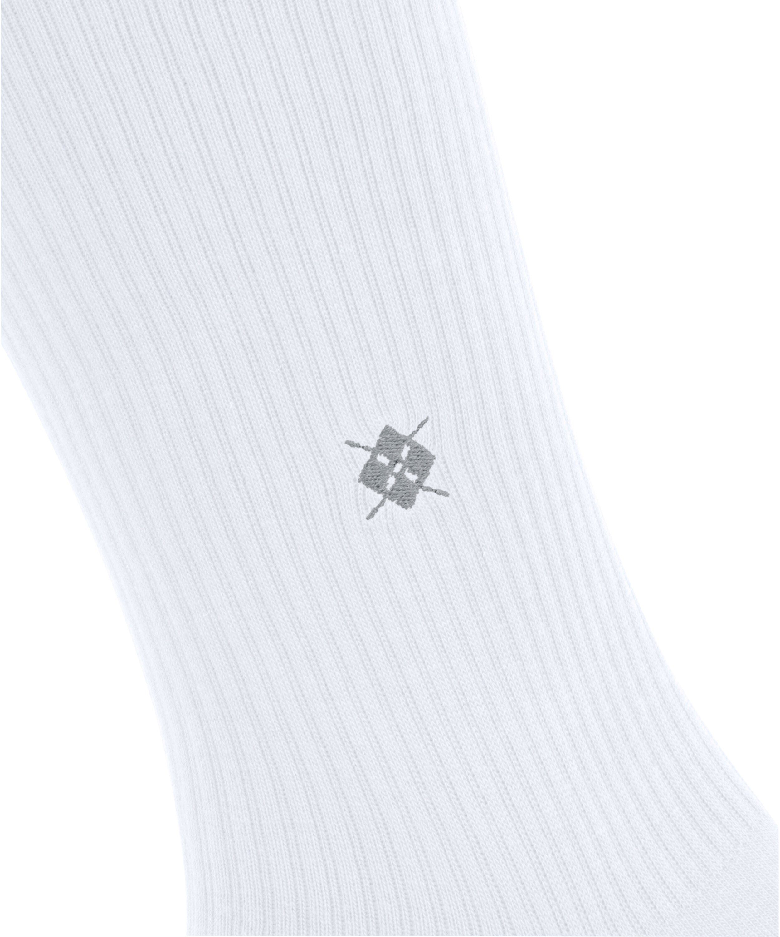 (1-Paar) white Burlington Socken (2000) Boston