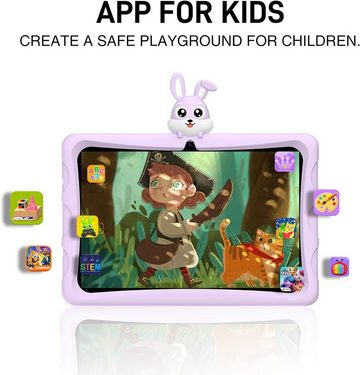 DOOGEE U9 Tablet (10", 64 GB, Android 13, Kinder Tablet(1 TB TF)WiFi-6, BT5.0,OTG,Apps,Kindersicherung mit Hülle)