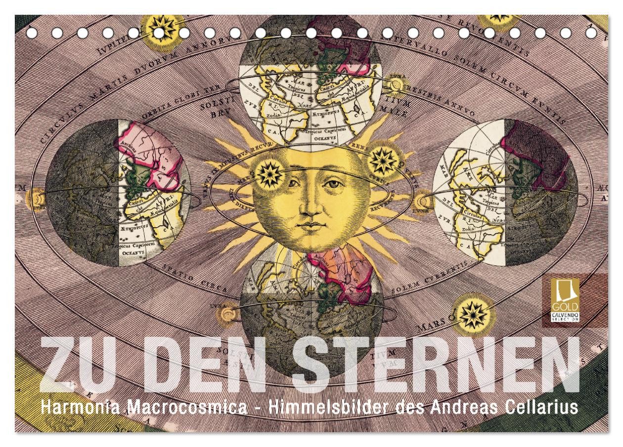 CALVENDO Wandkalender Zu den Sternen (Tischkalender 2027 DIN A5 quer), CALVENDO Monatskalend