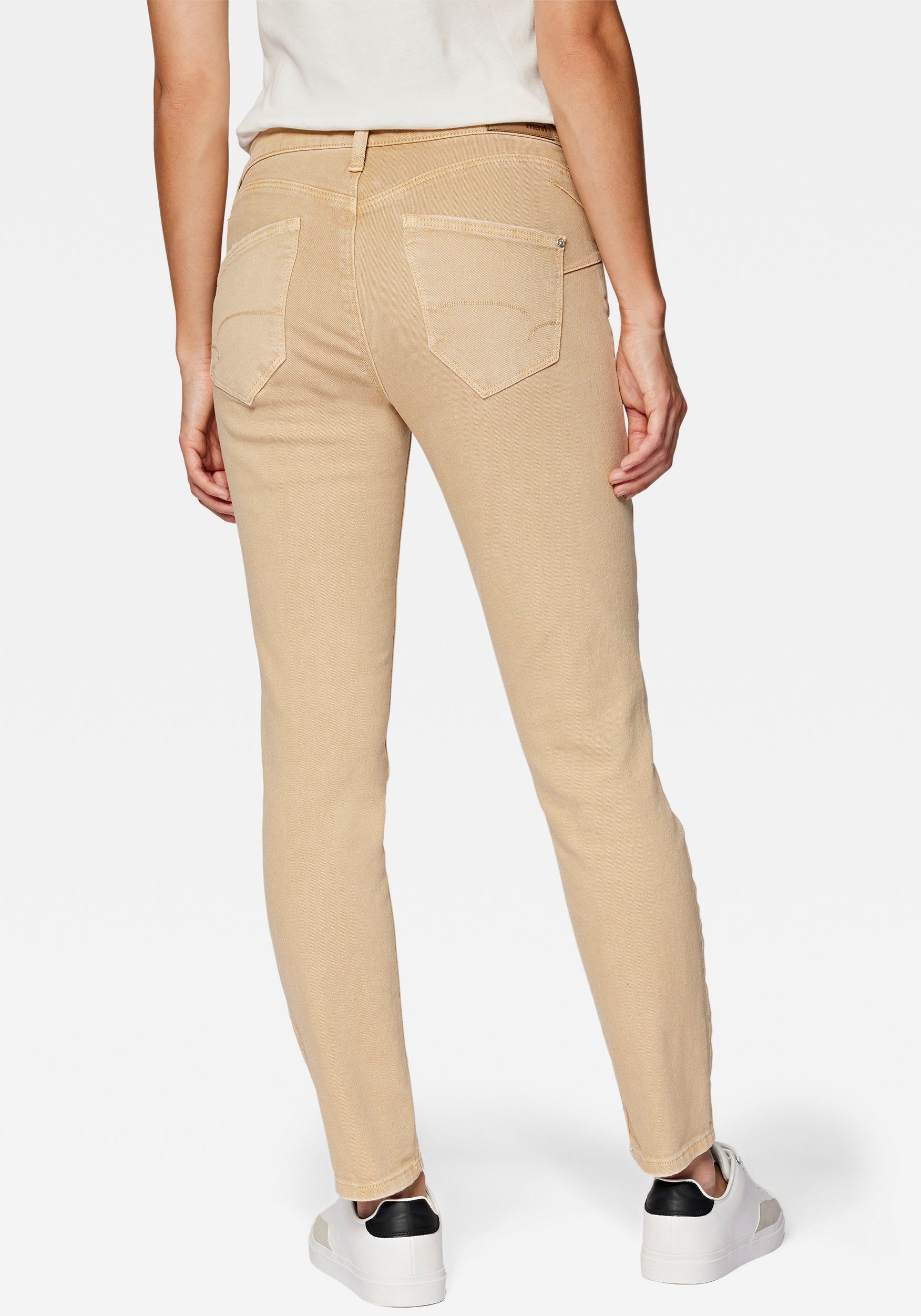 hochwertiger Stretchdenim trageangenehmer (beige) camel Verarbeitung Mavi dank Slim-fit-Jeans